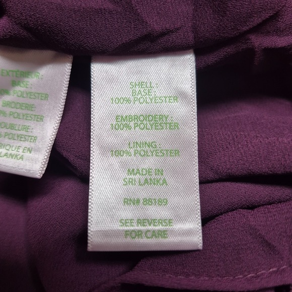 Lilly Pulitzer Womens XS Dress Winona Eyelet Long Sleeve Cherry Ganache Tiered - Picture 10 of 10